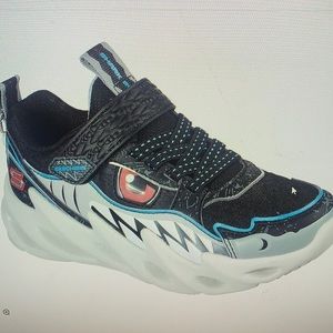 NWB-Toddler Boys Skechers Shark-Bots Surf Patrol Sneakers